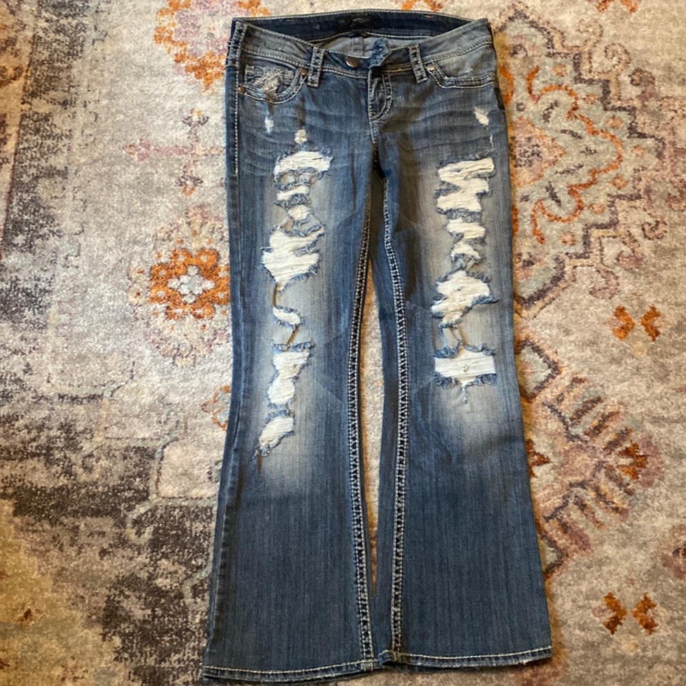 Women’s TUESDAY Silver jeans W30/29L